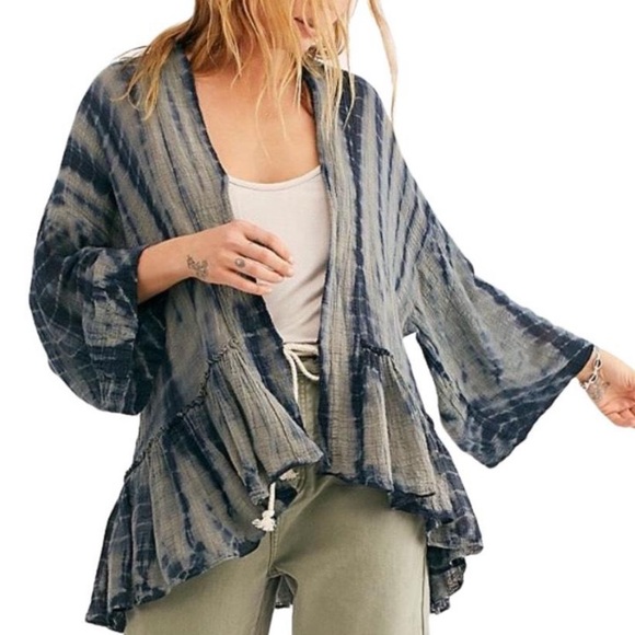 Free People Sweaters - Free People Sasha Kimono Tie Dye